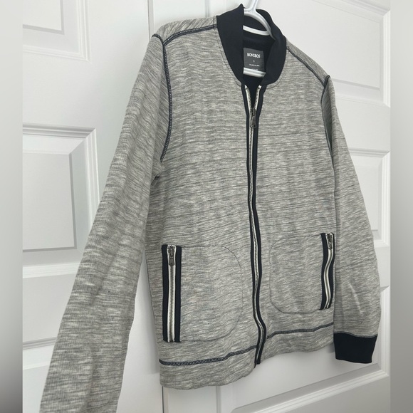 Bonobos Wool blend Zip-Up Bomber Jacket - Picture 2 of 5